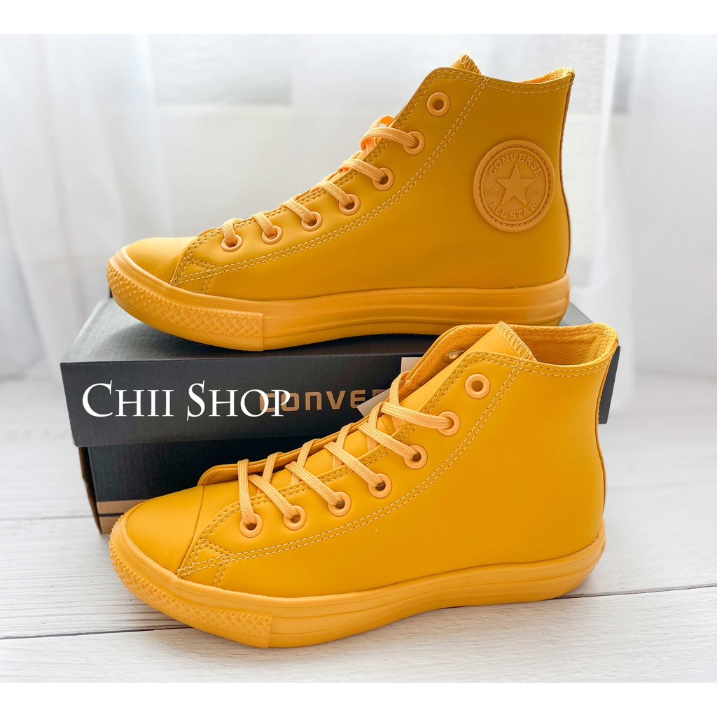 【CHII】日本代購 Converse ALL STAR LIGHT WR SL HI 黃色 雨靴 雨鞋 橡膠 防水