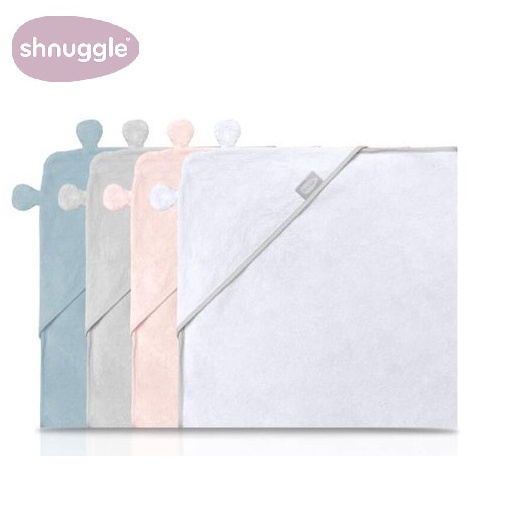 英國 Shnuggle  - 連帽圍裙式浴巾(4色可選)
