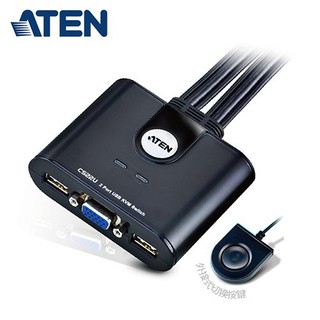 ATEN 宏正 2埠 USB KVM 多電腦切換器 (CS22U) 現貨 廠商直送