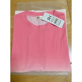 漸層T恤粉色 圓領T