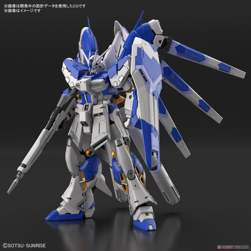 東京都-BANDAI 萬代 1/144 RG RX-93 ν2 Hi-Nu 鋼彈海牛(此商品需組裝) 現貨