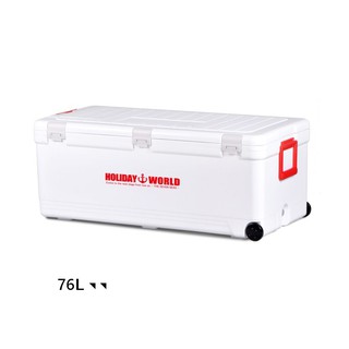 源豐釣具 SHINWA 伸和 新款 HOLIDAY WORLD 日本製冰箱 76L 保冰桶 冰桶 釣魚