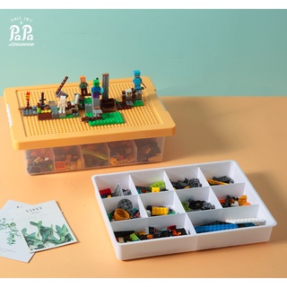 多格收納盒（137-18）透明收納盒 分隔收納盒 樂高收納盒 玩具收納 零件盒 樂高收納 分隔收納 分格收納盒