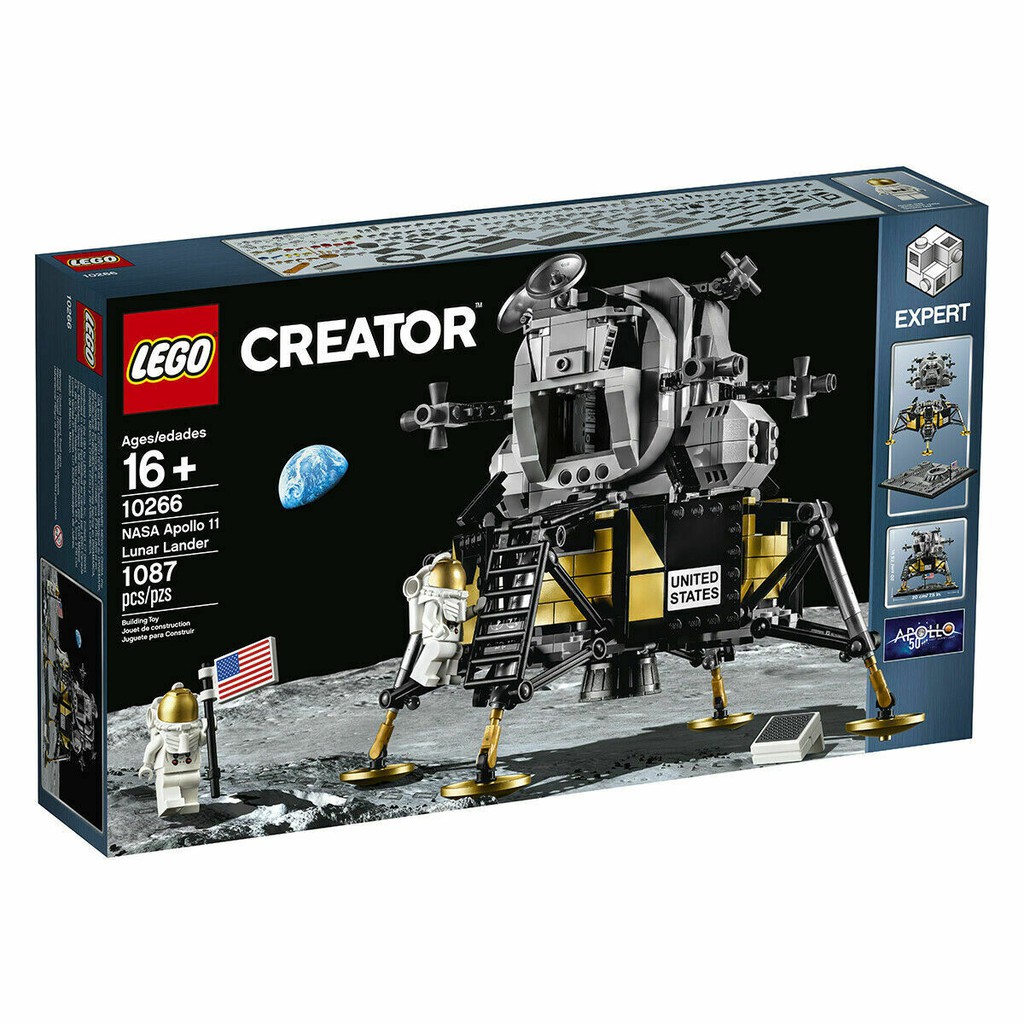 [大王機器人] 樂高 LEGO 10266 CREATOR NASA阿波羅11號登月小艇