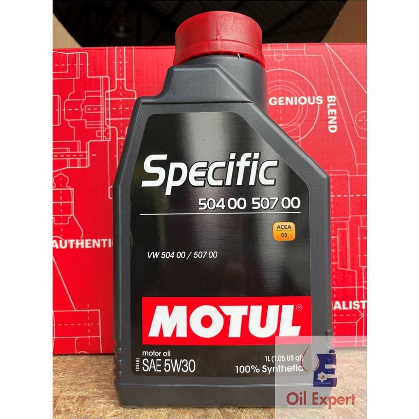 《 油品家 》MOTUL Specific 504/507 5w30 全合成機油 VW 504/507(附發票)
