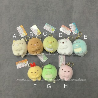 日本帶回 角落生物 sanrio 貓咪 炸豬排 炸蝦 白熊 綠蜥蜴 企鵝 粉圓 蜥蜴 吊飾 娃娃 鑰匙圈 吊飾娃娃