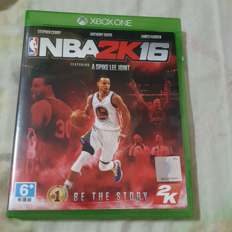 XBOX ONE 原版遊戲 NBA 2K16
