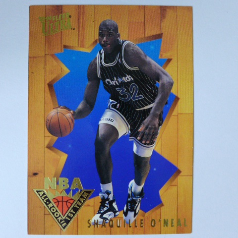 ~ Shaquille O'Neal ~名人堂/俠客/大白鯊/歐尼爾 1993年Ultra.NBA特殊卡