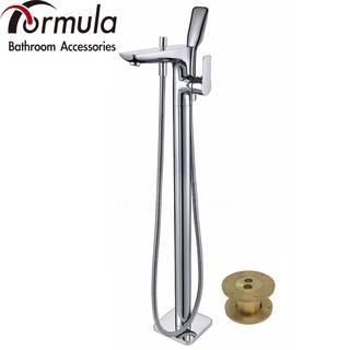 《Formula》臺灣製造 A-8330A 立式 落地式 浴缸龍頭 日本進口陶瓷閥芯 搭配獨立浴缸用【免運費】