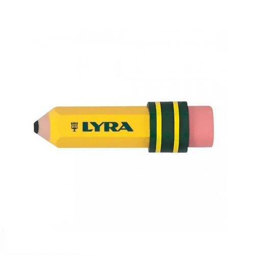 德國 LYRA 黃桿鉛筆造型擦 1入 (LY006)
