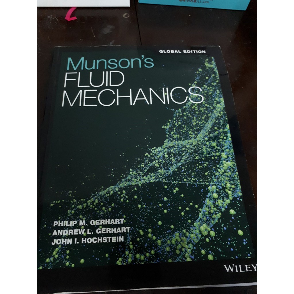 Munson S Fluid Mechanics 8th Edition Global Edition 流體力學 蝦皮購物
