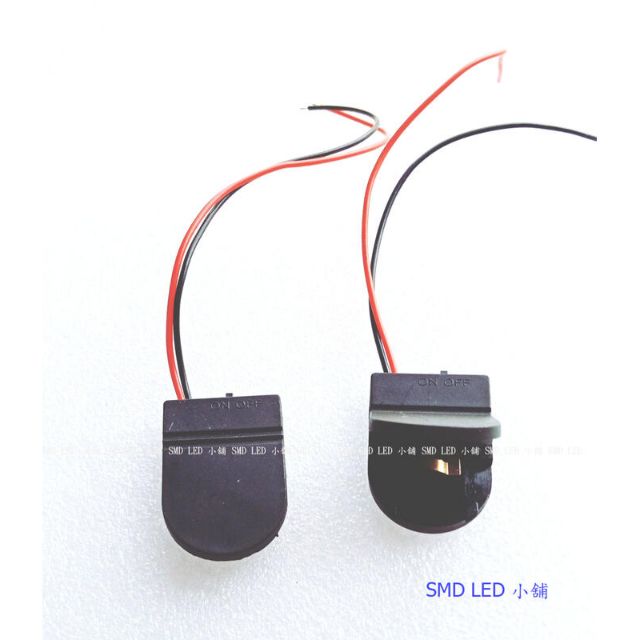 [SMD LED 小舖]DIY 超小電池盒 CR2032 單顆 (3V) 附開關