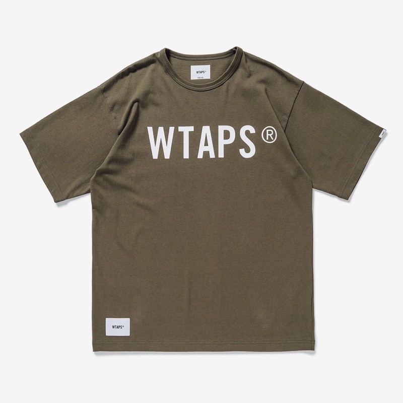 全新現貨 WTAPS 21SS BANNER / SS / COTTON 經典LOGO 綠M