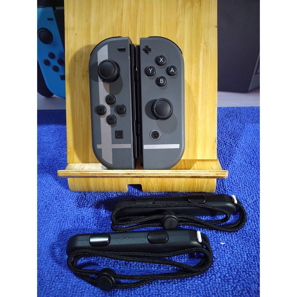 NS Switch 二手 原廠 任天堂明星大亂鬥 同捆 Joy con 手把