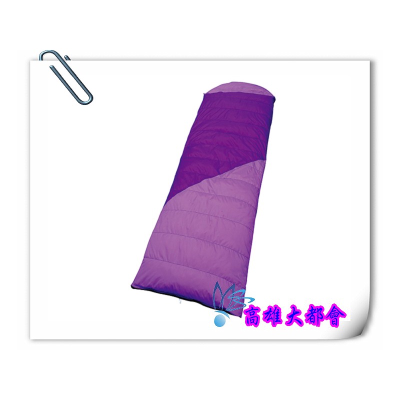 【大都會】34週年~2021【DJ-9005A 】德晉探險家天然羽毛睡袋-台灣製-紫色~$2980
