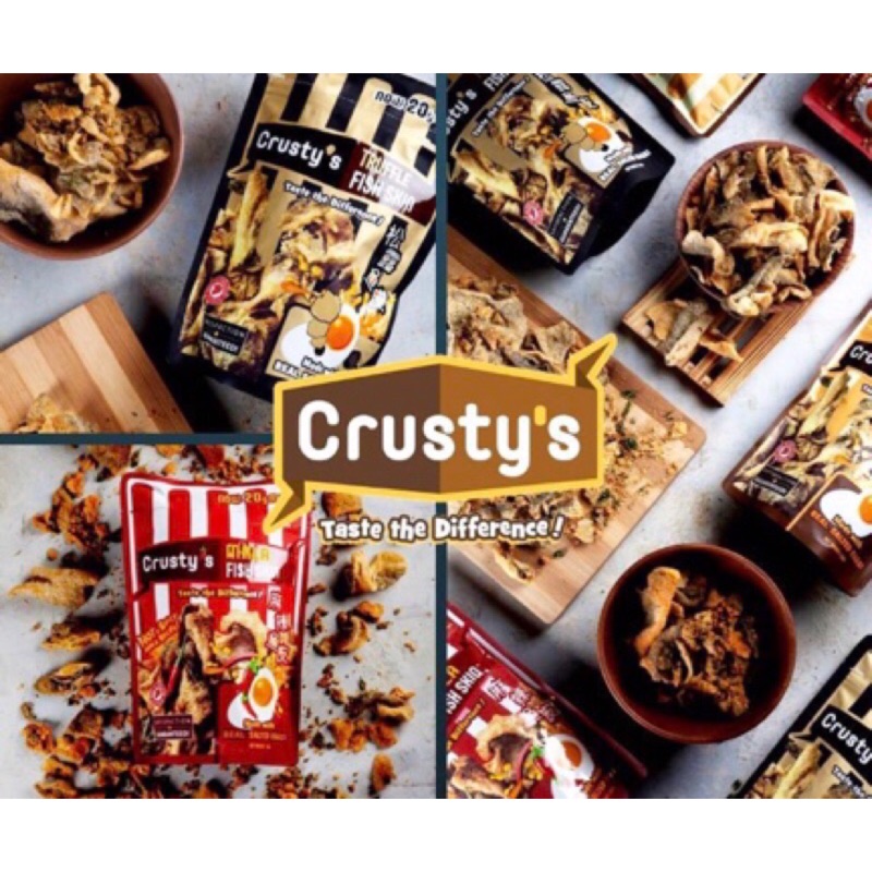 「現貨即期品」🔥 crusty’s鹹蛋魚皮系列
