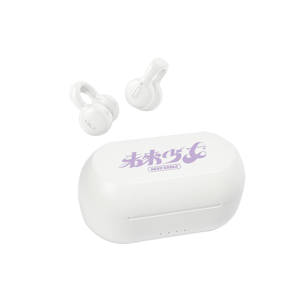 OMIX歐米斯 未來少女聯名款耳夾氣傳導無線藍牙耳機OA02NZ(專屬APP/立體聲/觸控) 現貨 廠商直送