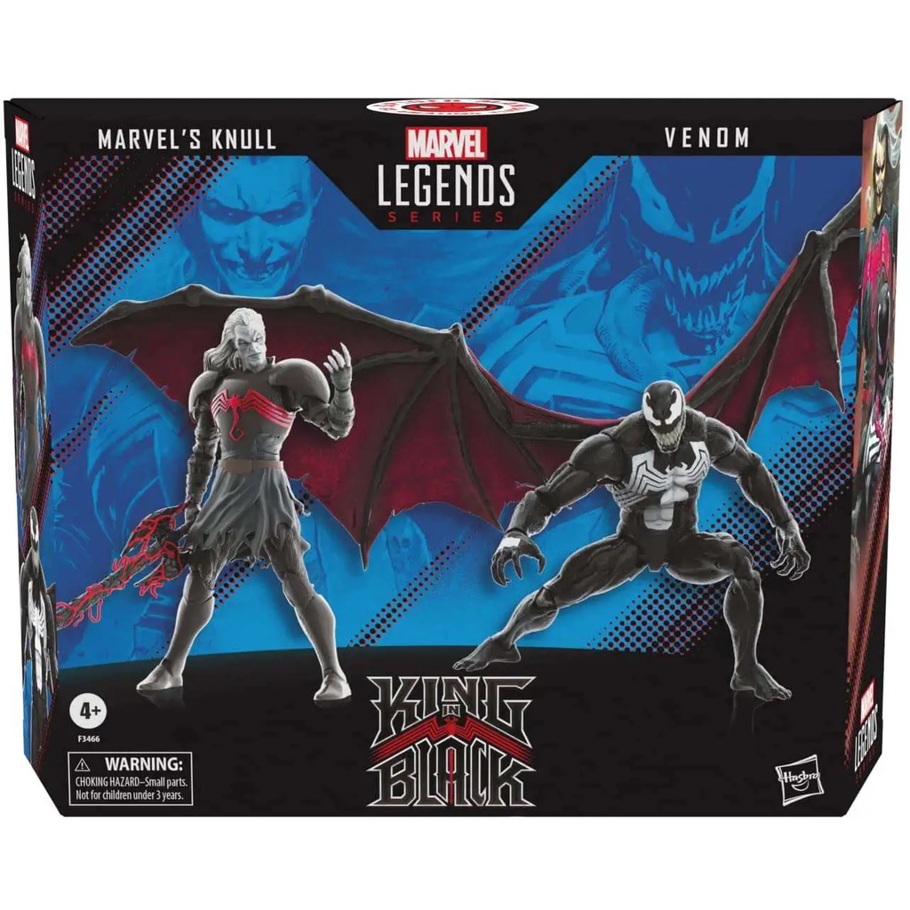 【全新享免運】Marvel Legends 漫威傳奇系列 猛毒 VENOM 努爾 KNULL 共生體之神雙人包 6吋可動