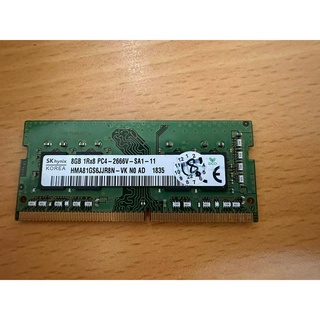 【Hynix 海力士 PC4-2666V 1RX8 DDR4-2666 DDR4 8GB 8G】