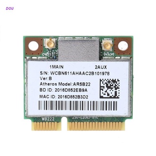 DOU HOLD AR9462 AR5B22 WB222半有線PCIe 300Mbps Bluetooth4.0 Wif