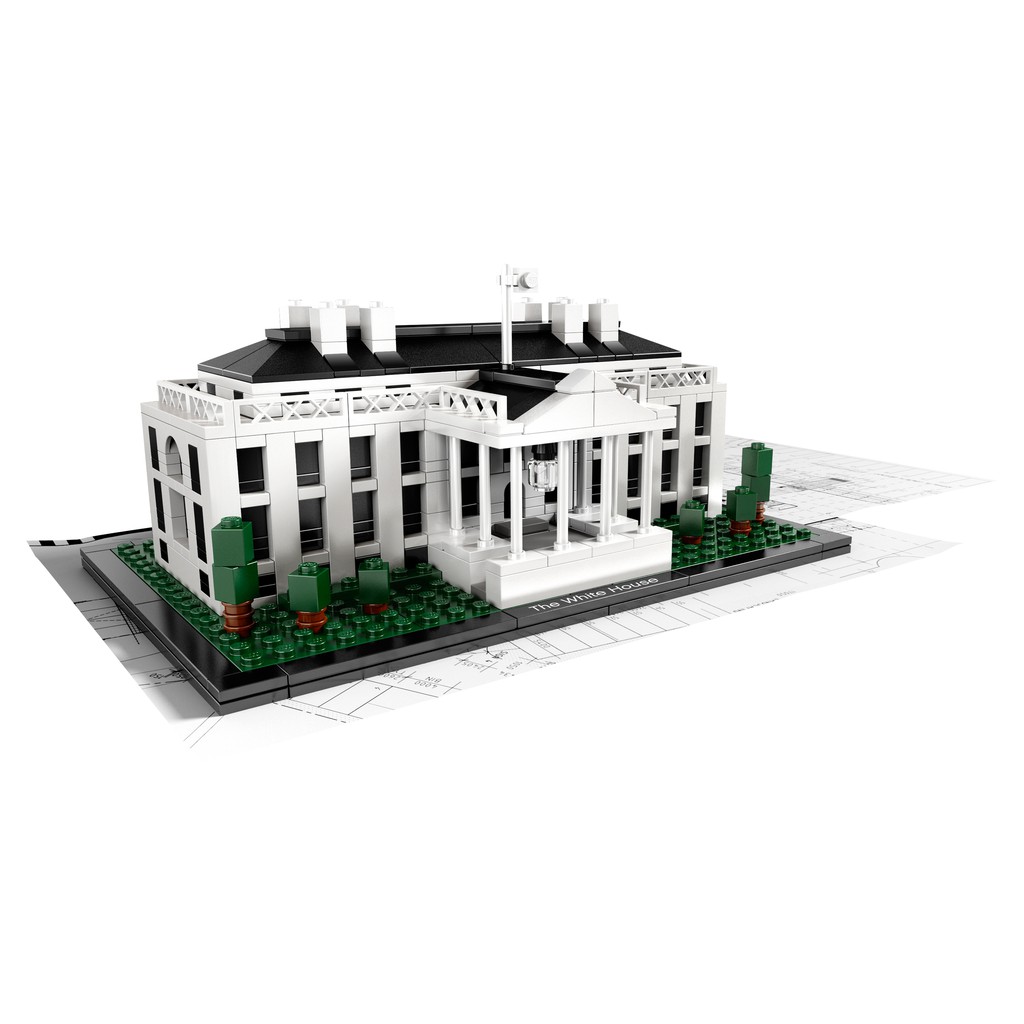 LEGO®︎樂高 Architecture建築系列 21006 第一版白宮 The White House /全新未拆盒