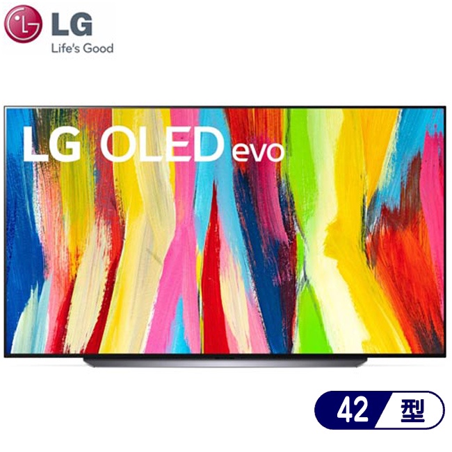 LG 樂金 OLED42C2PSA 電視 42吋 4K OLED C2系列 自體發光 ThinQ 家用物聯網