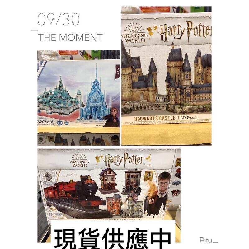 🛍好市多Costco代購 LICENSED 3D PUZZLE 授權3D拼圖🧩哈利波特 冰雪奇緣