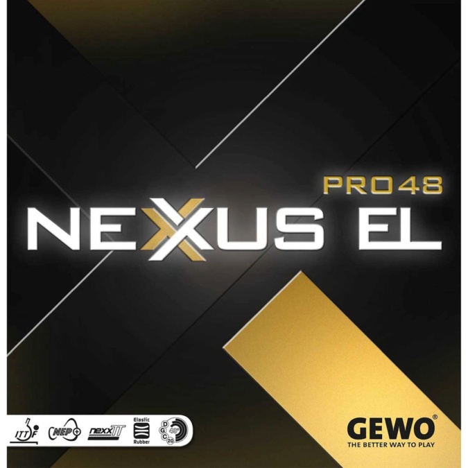 力揚乒乓-德國 GEWO Nexxus EL . XT Pro 48高效能膠皮