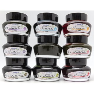 【Penworld】日本製 Sailor寫樂 四季彩瓶裝墨水 50ml