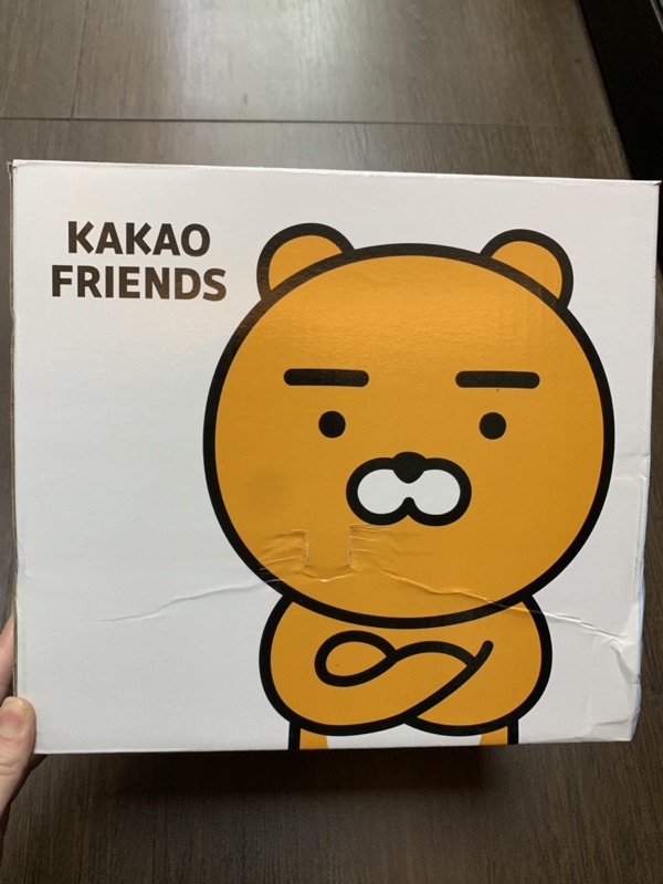 韓國 Kakao Friends Ryan萊恩安全帽 藍色款 蝦皮購物