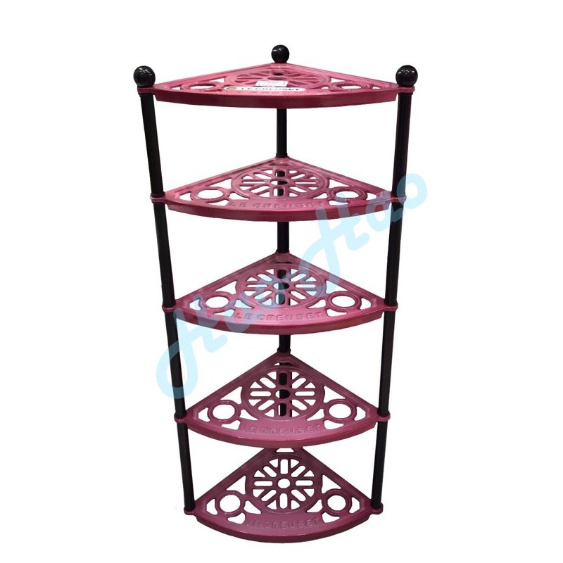 ～好好餐廚～法國🇫🇷知名餐廚品牌Le Creuset 鑄鐵鍋架 野莓金限量上市pianola 下標區