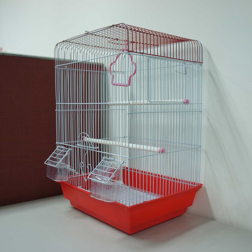 二手鳥籠(只用20天左右)中小型鳥籠(原售價980)送一包小鸚鵡飼料