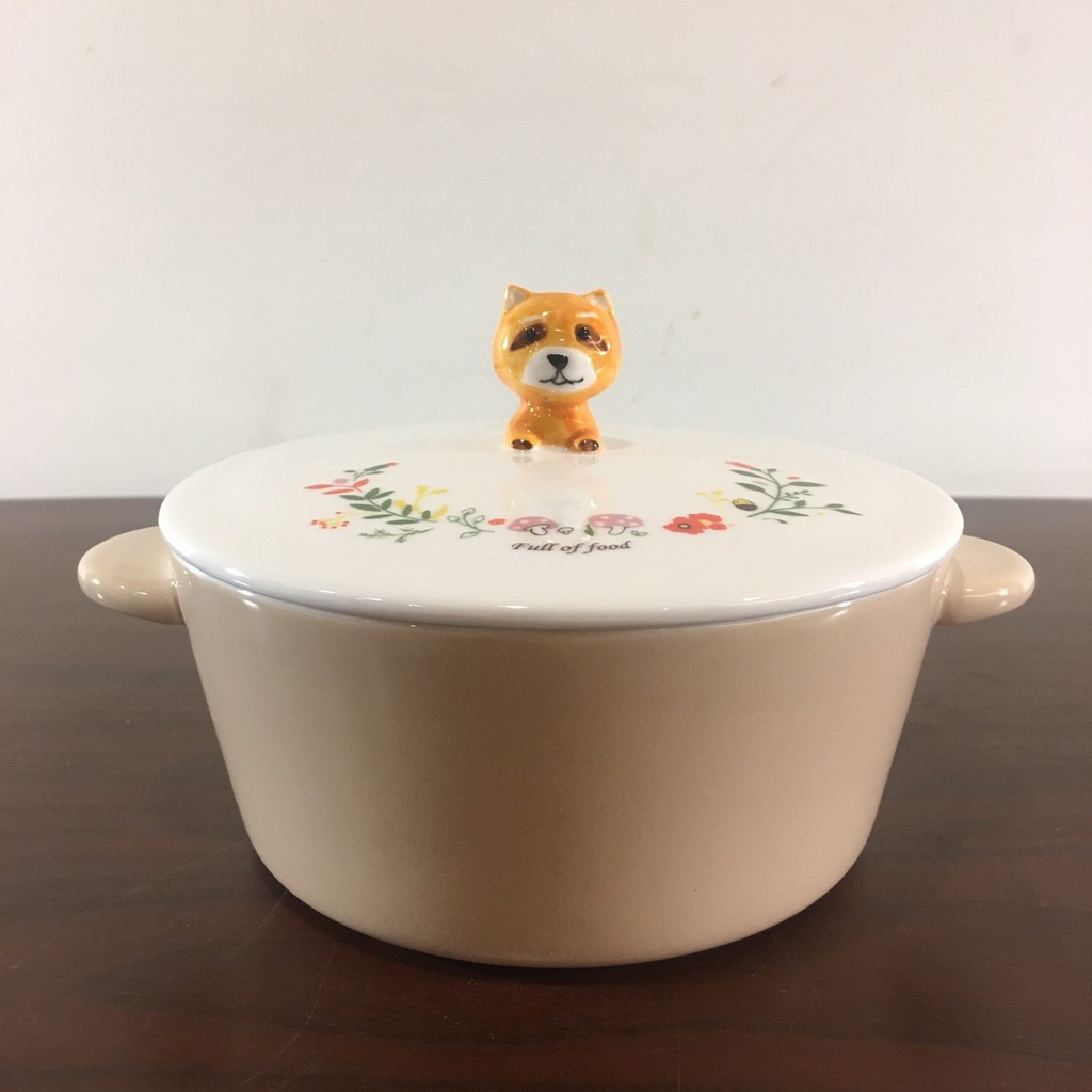 陶瓷泡麵碗-狸貓