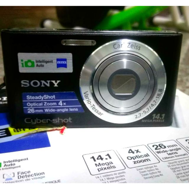 超輕量卡片機 Sony Cyber-shot DSC-W320黑色 二手 可議價