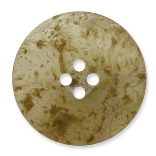義大利製 樹脂釦 大理石感紋路 4孔 polyester 10顆/組 西服鈕釦 6519 6號色【恭盟】