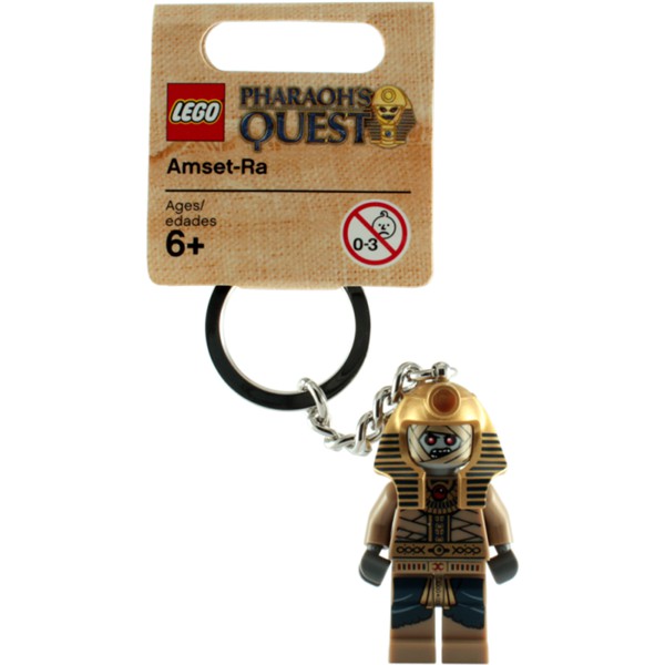 LEGO 樂高  埃及探險系列 金色木乃伊鑰匙圈   2011年絕版品 853165