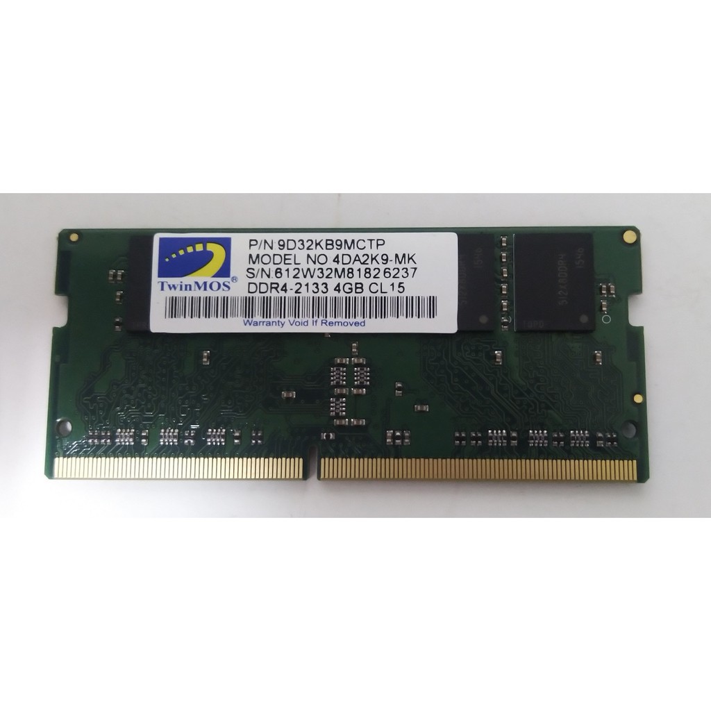 【賣可小舖】全新 勤茂 DDR4-2133 4G 360元 筆電用記憶體 1Rx8
