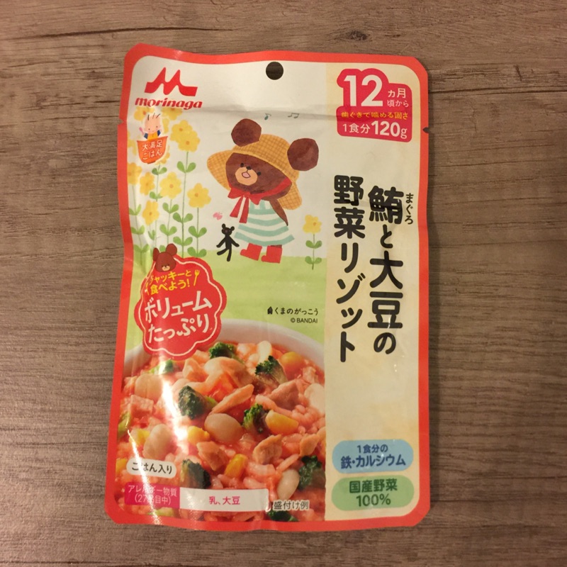 森永副食品料理包 鮪魚大豆蔬菜 120g