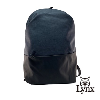 Lynx 美國山貓 專櫃皮件 流線造型後背包LY39-2P53-37 藍黑色 $1580