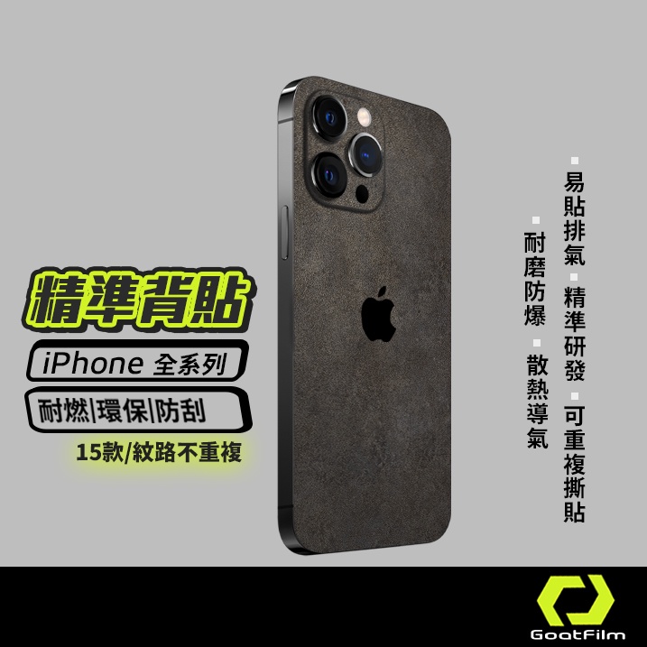 3M立體背膜 防刮背貼 背貼適用iPhone 15 14 13 12 11 Pro Max