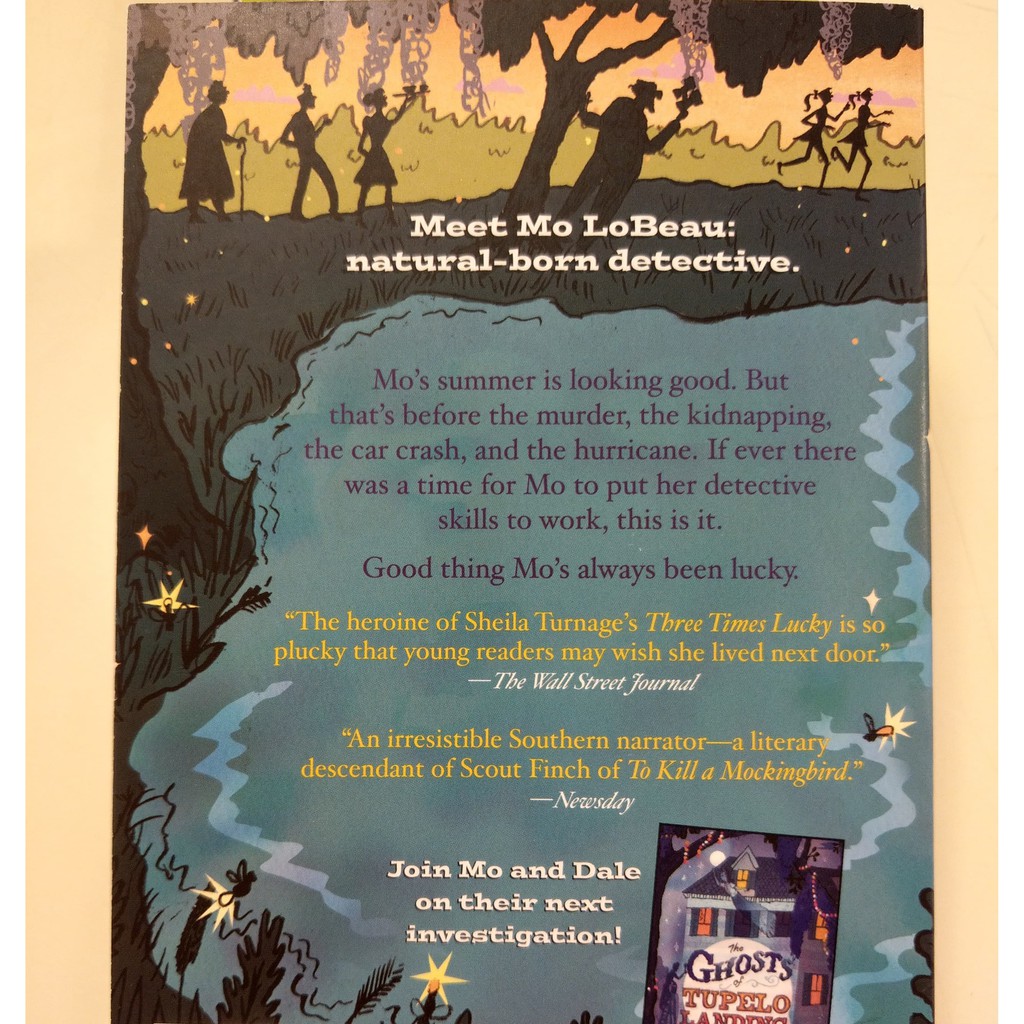 Three Times Lucky 13紐伯瑞銀獎 青少年英文小說sheila Turnage 蝦皮購物