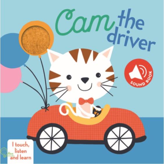 Cam the Driver 卡姆小司機（觸摸音效書）厚頁書（外文書）