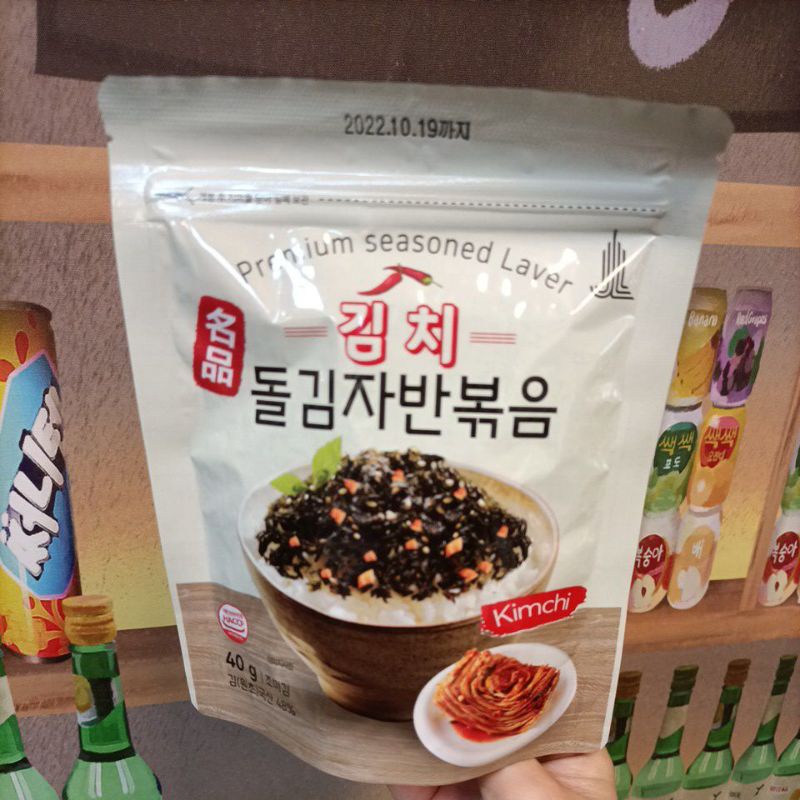 smart韓國食品 名品韓國海苔酥泡菜口味40g2023.8