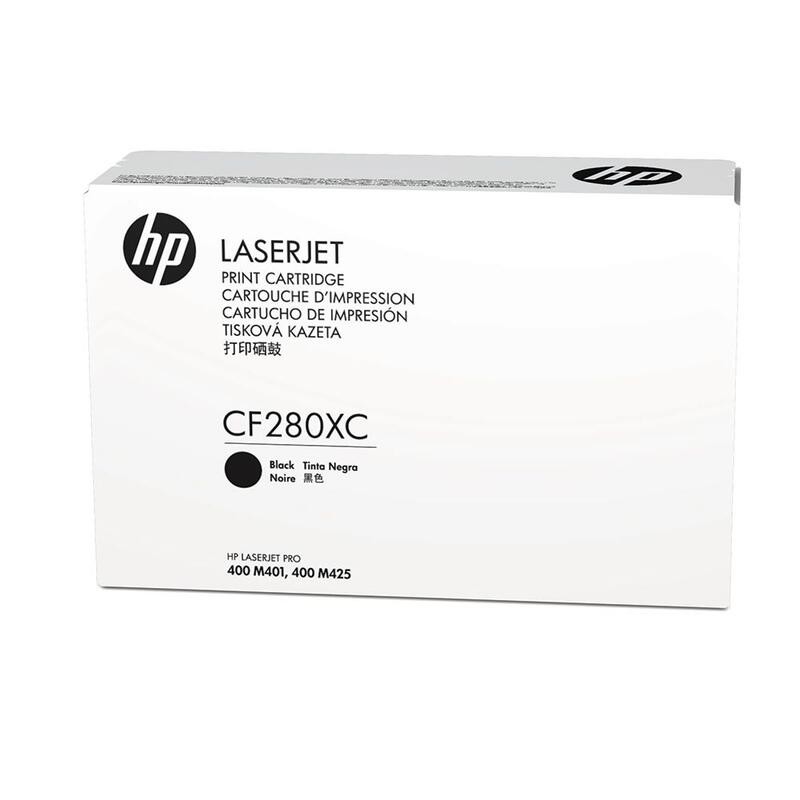 【HP 80X】 CF280XC 原廠碳粉匣(白包)適用:Pro400 M425dn/dw/M401d/dn/dw/n