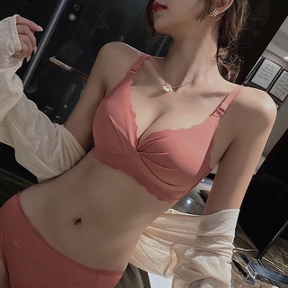 內衣女櫻日告白性感集中爆乳無鋼圈小胸收副乳調整型少女內衣罩
