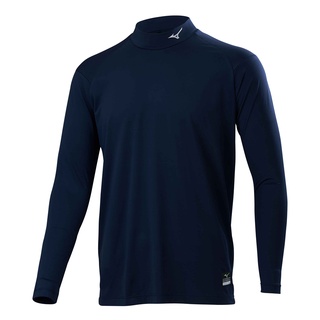 美津濃 MIZUNO 深丈青高領長袖緊身衣 12TA2C0114 抗UV/吸濕排汗 新款上市超低特價$950元/件