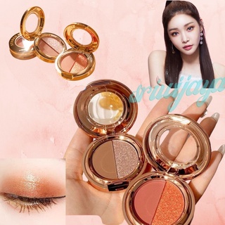 EYESHADOW GLITTER MATTE 2IN1 WARNA CAKEP DAN PIGMENTED（代購）