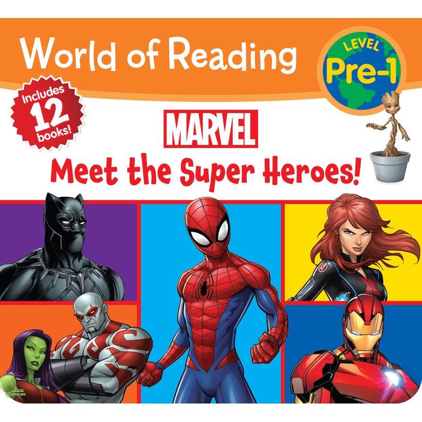 World of Reading Marvel Meet the Super Heroes!