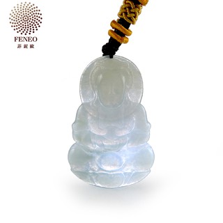 【菲鈮歐】冰種寶瓶觀音天然A貨翡翠項鍊(2227)