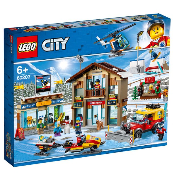 LEGO樂高 城市系列 60203 滑雪渡假村 新竹市可面交